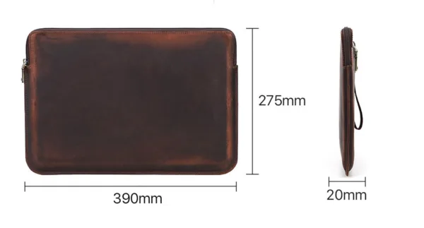 Modalite leather sleeve dimensions